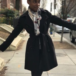 Burberry London Wool Trench